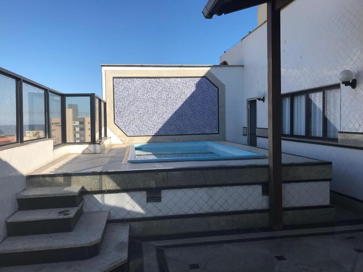 Guarapari Praia - Cobertura 6 Quartos Com Piscina E Churrasqueira 外观 照片